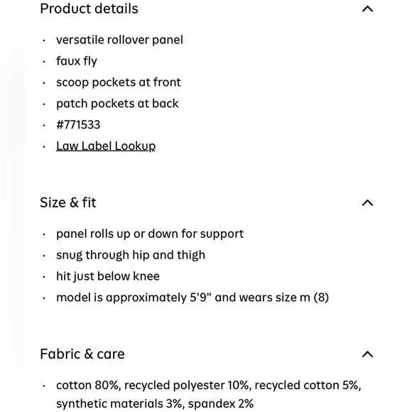 Maternity denim capris - Picture 10 of 10